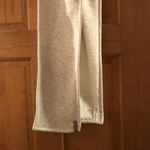 Calvin Klein fleece lined scarf neutral color